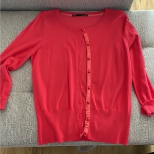 Women’s cardigan salmon colored
